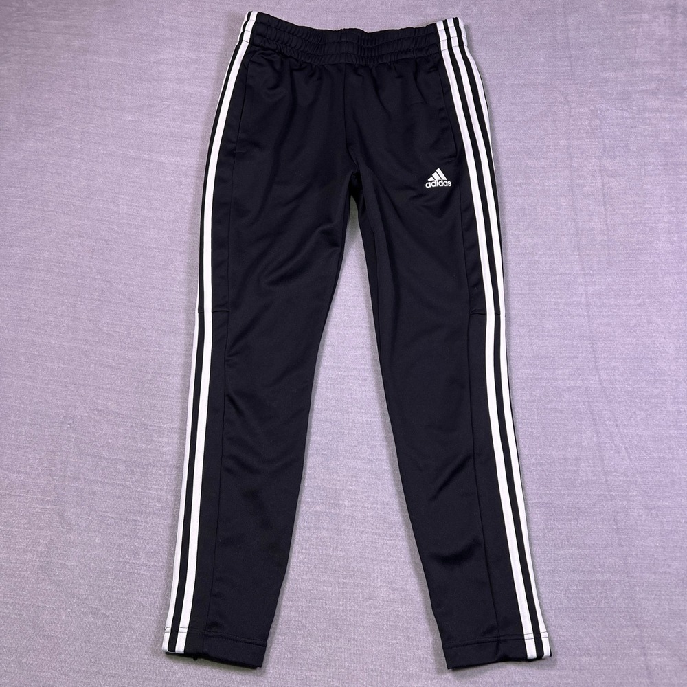 Adidas 3-Stripe Tiro Track Pants Mens Medium Black Athletic Soccer Joggers